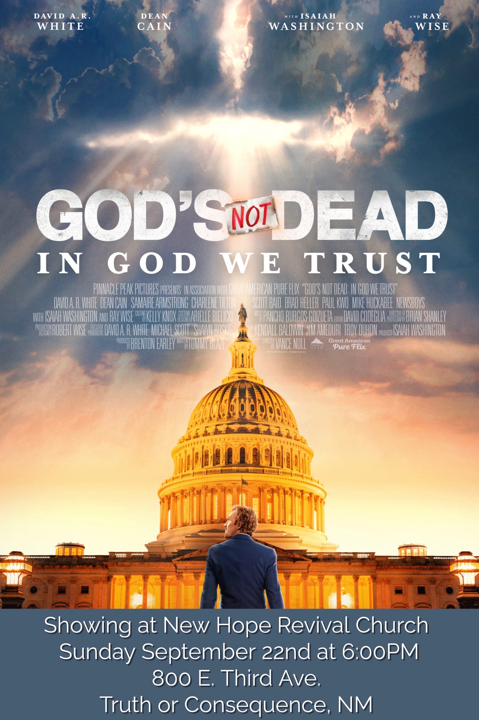 God's Not Dead, In God We Trust